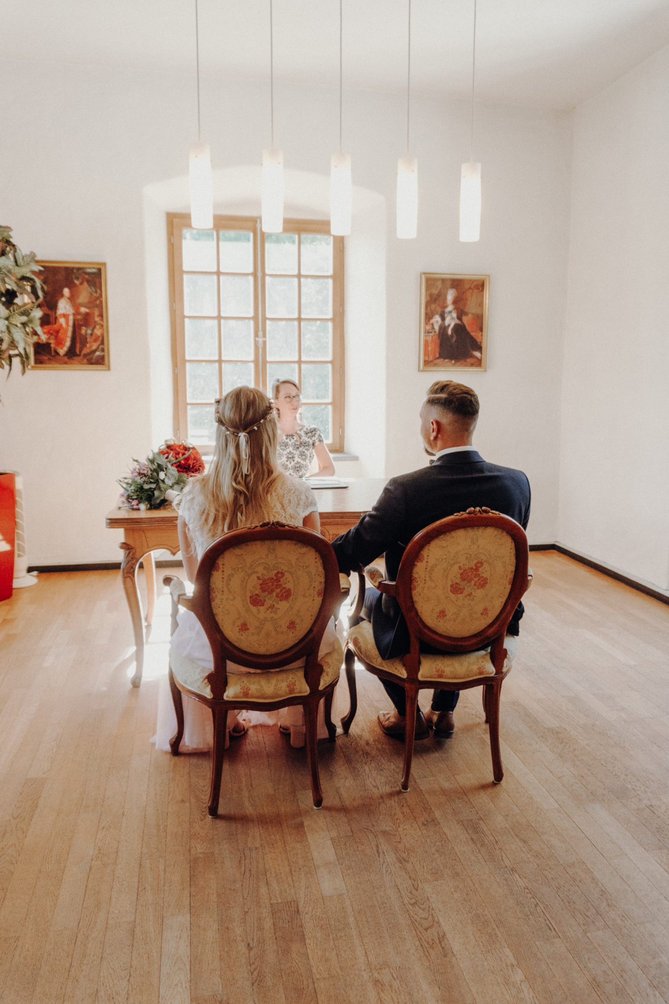 karte302414 Standesamtliche Hochzeit im Schloss Borbeck in Essen