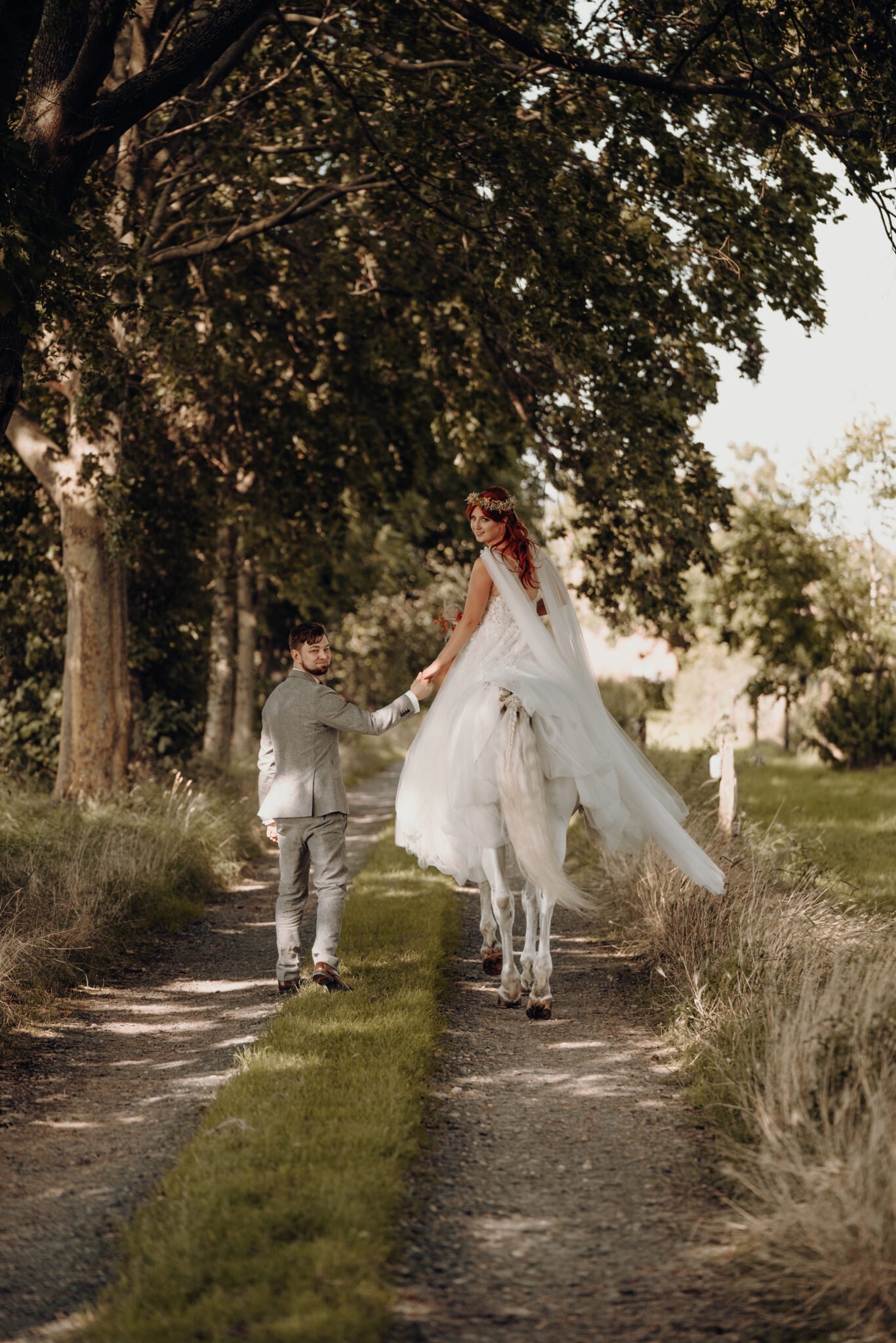 Trauung von Alex und Kati Hochzeitsfotos mit Pferd