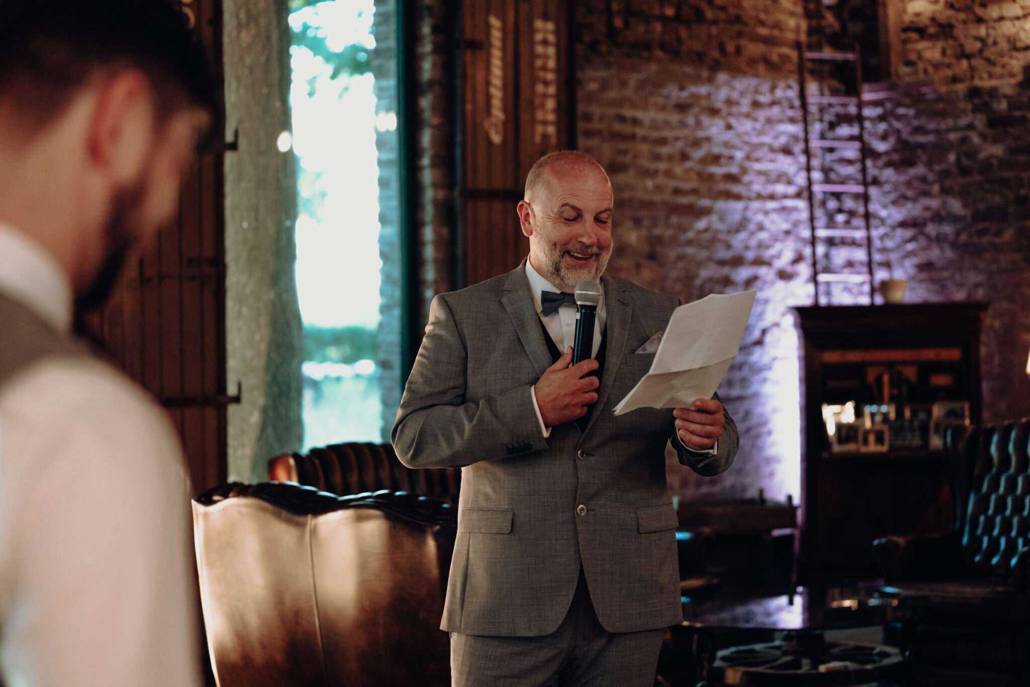 Trauung von Alex und Kati Trauzeugen rede auf Hochzeit