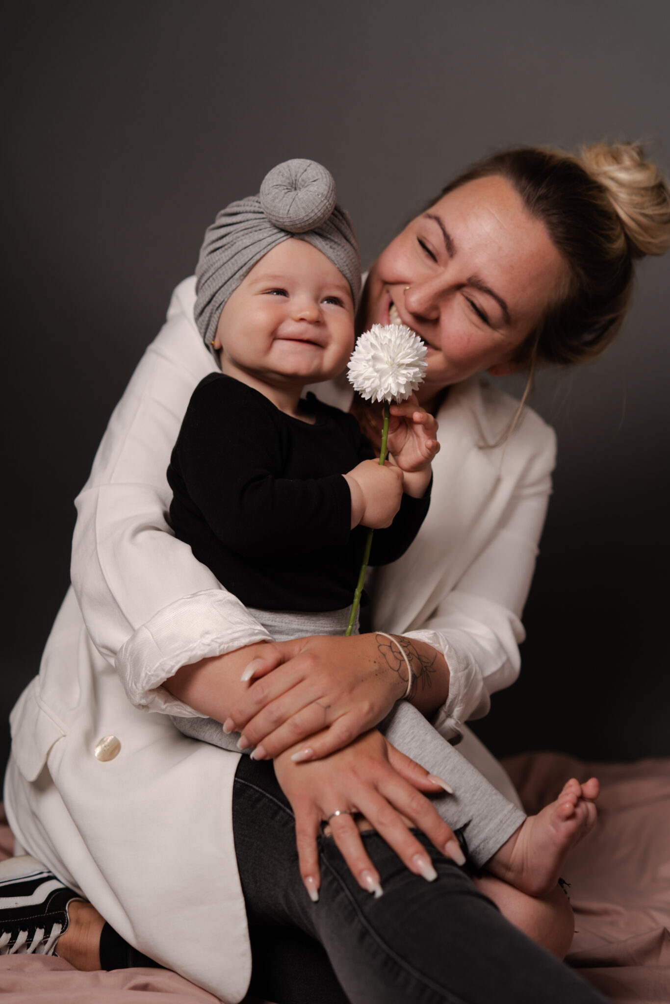 Mit den Liebsten (4) Familienshooting Mutter mit Baby