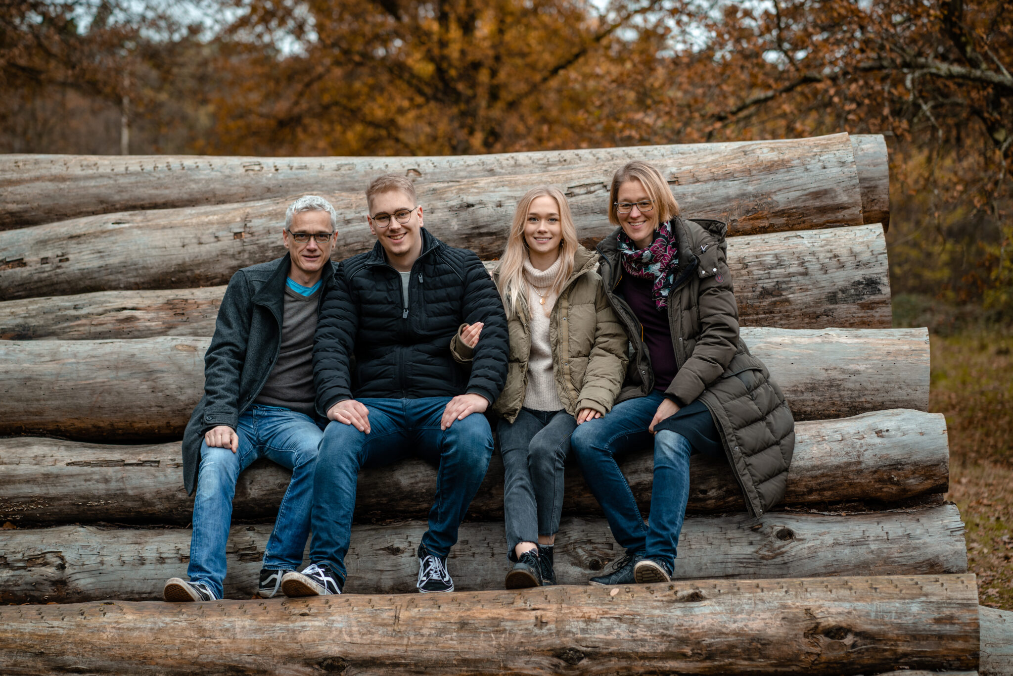 Familienfoto Familienfoto in der Wahner Heide