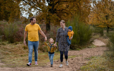 Natürliche Familienfotos in der wunderschönen Wahner Heide Köln